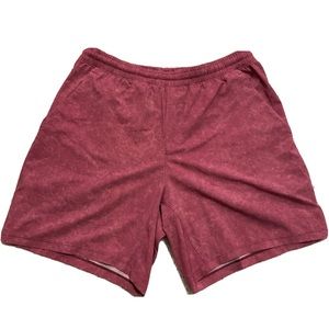 NWOT Lululemon Men’s Shorts - Color Pink - Size L